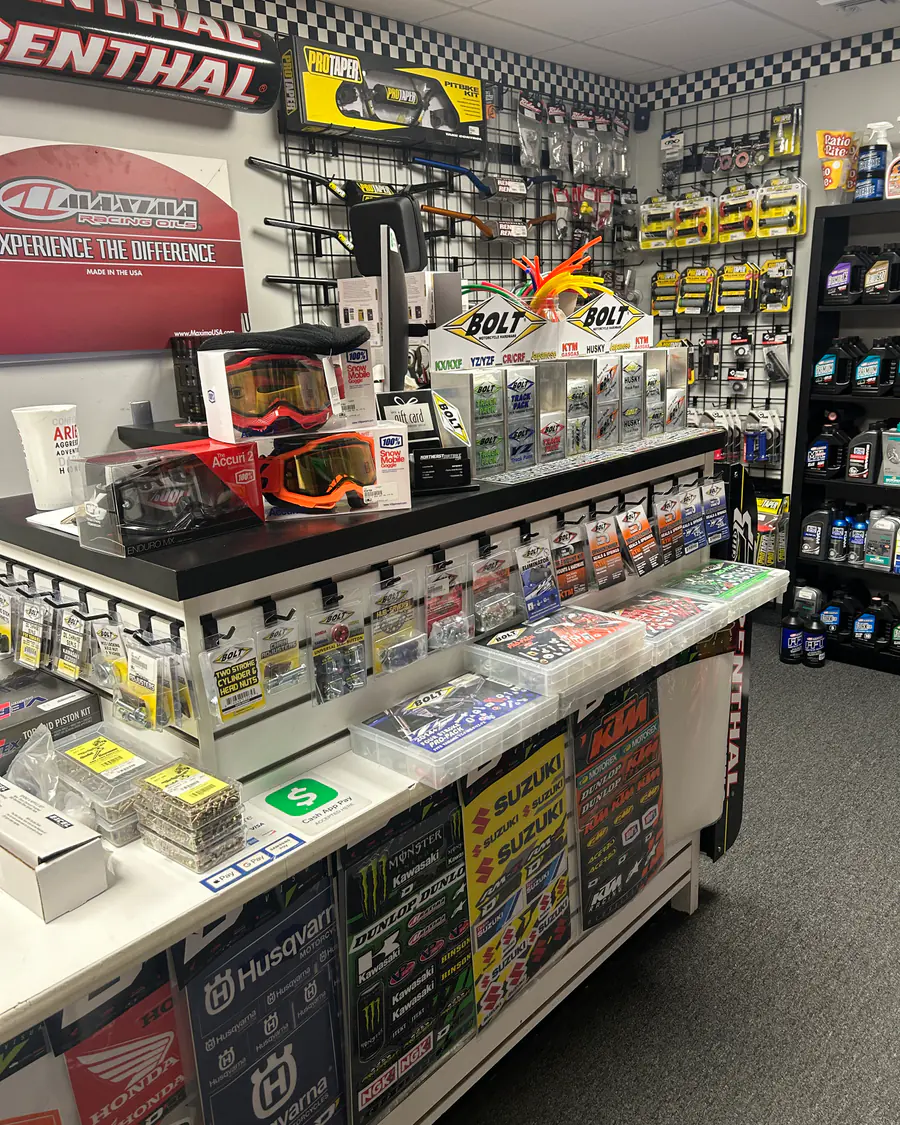 Parts and accessories display