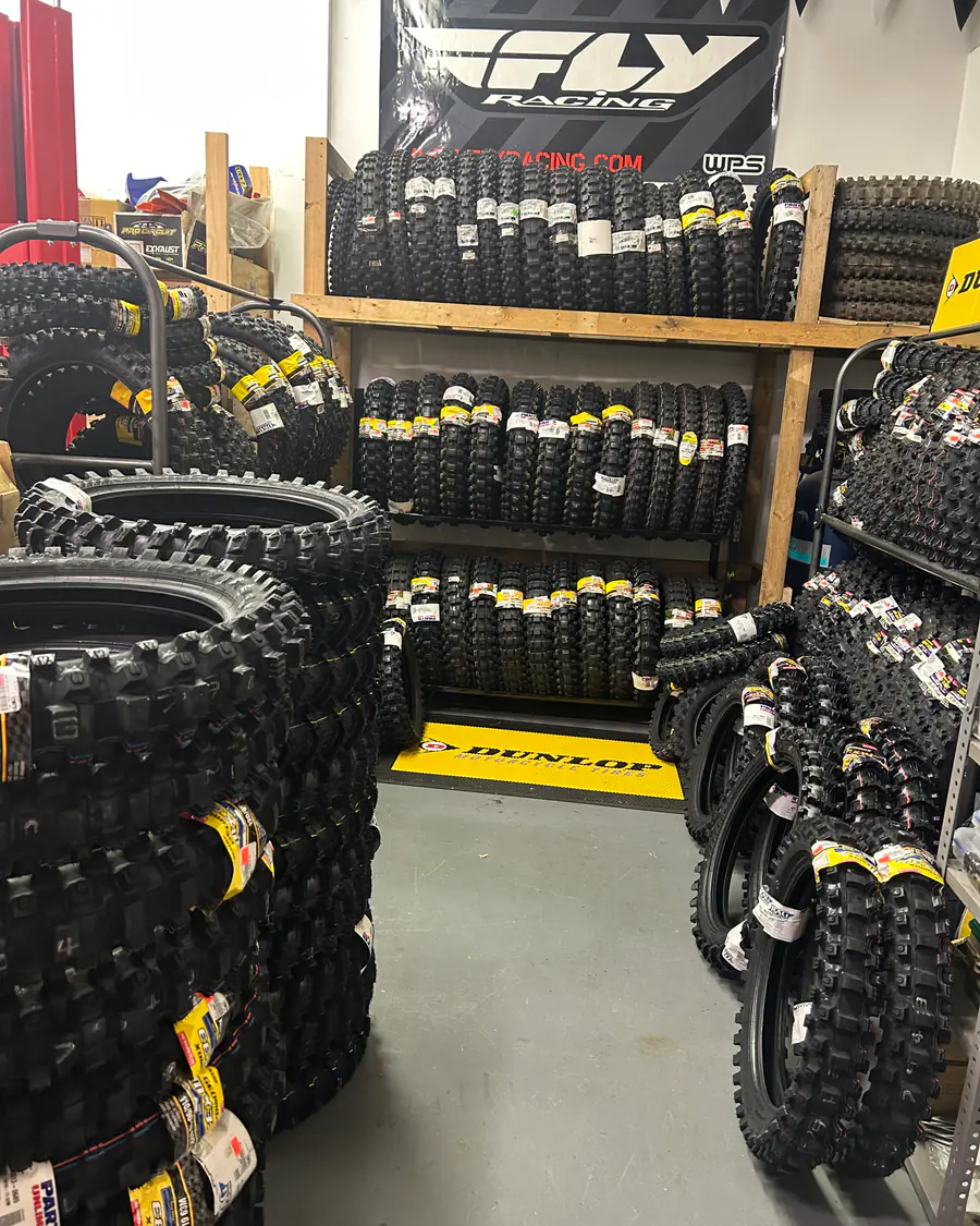 Dirtbike tires in stock
