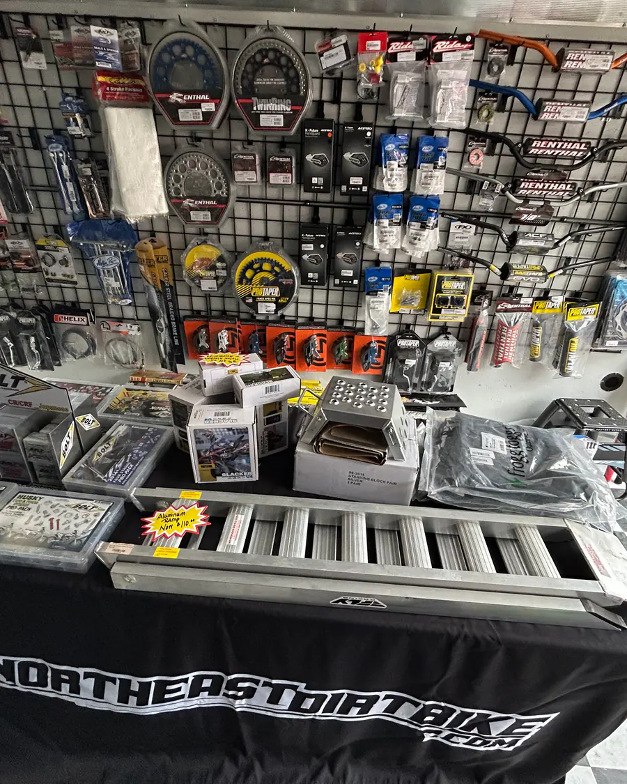 Trackside parts display